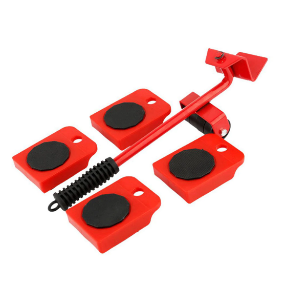 (5 In 1) Heavy Furniture Move Tool Transport Lifter Shifter Moving Tool